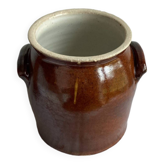 Ancien pot en grès