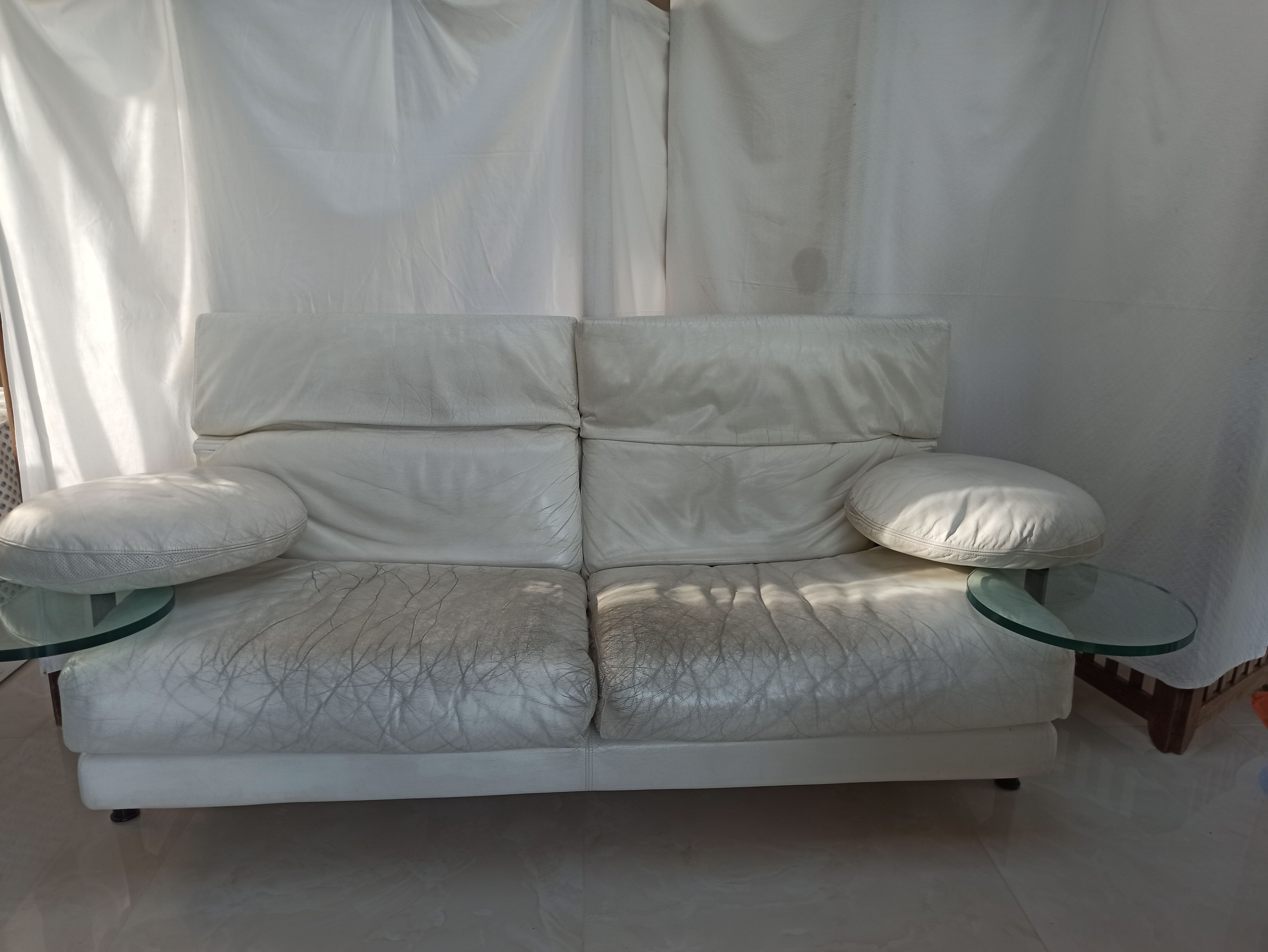 Sofa and armchair model Arca by Paolo Piva for B & B Italia