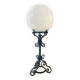 Art Nouveau lamp in wrought iron