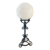 Lampe Art nouveau en fer forgé