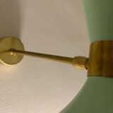 Sage green wall lamp