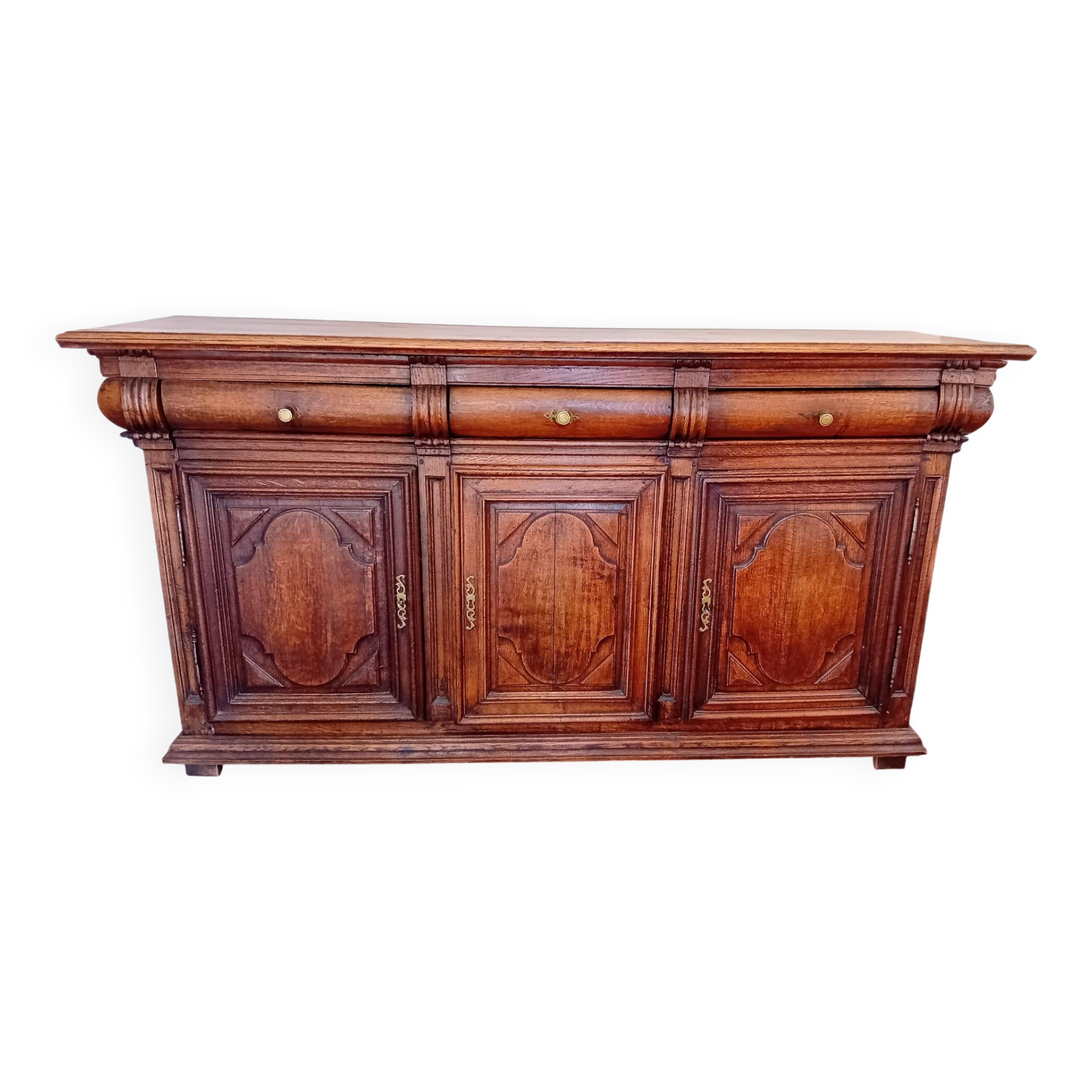 Solid oak sideboard