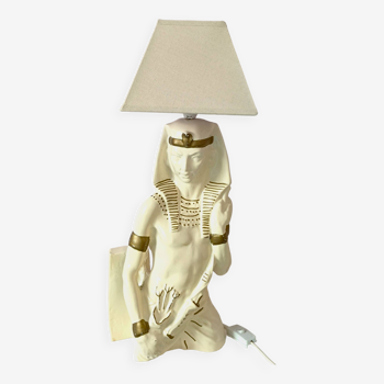 Pharaoh statue table lamp