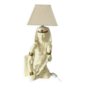 Pharaoh statue table lamp