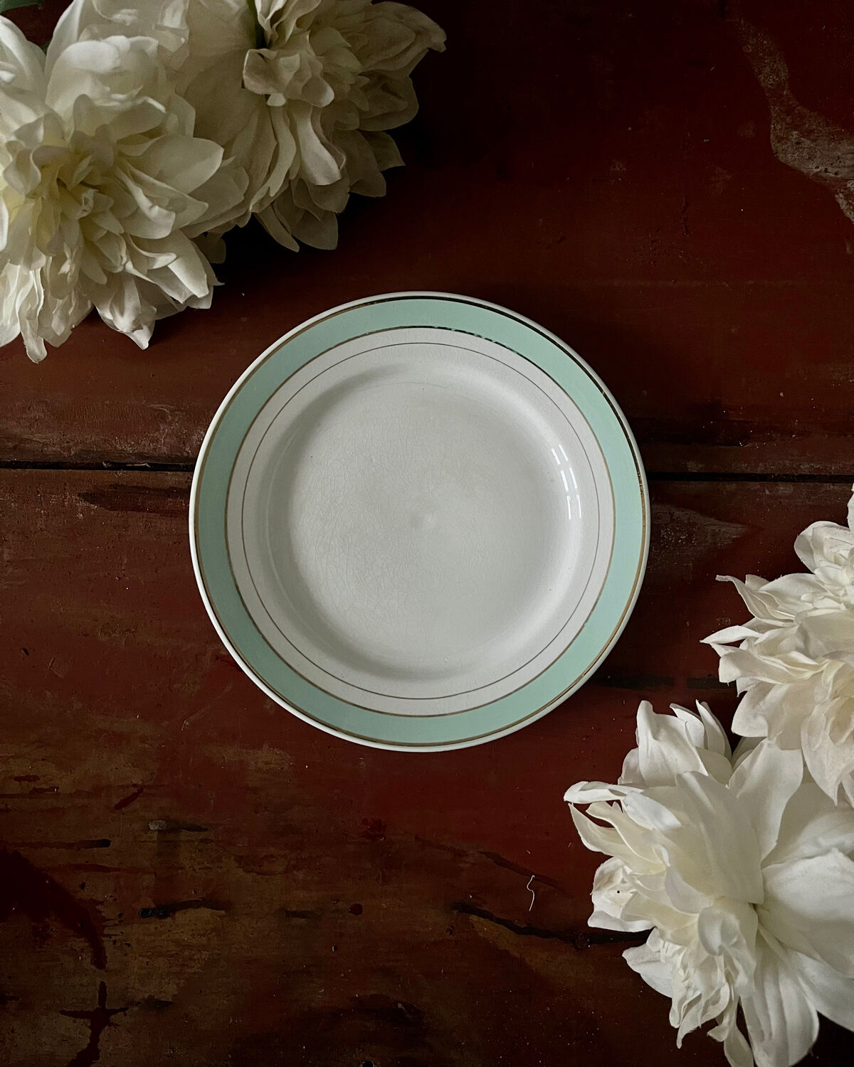 Set of 11 Luneville Epinay dessert plates