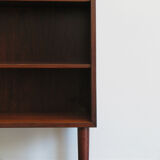 Bibliothèque scandinave en palissandre, Danemark années 1960