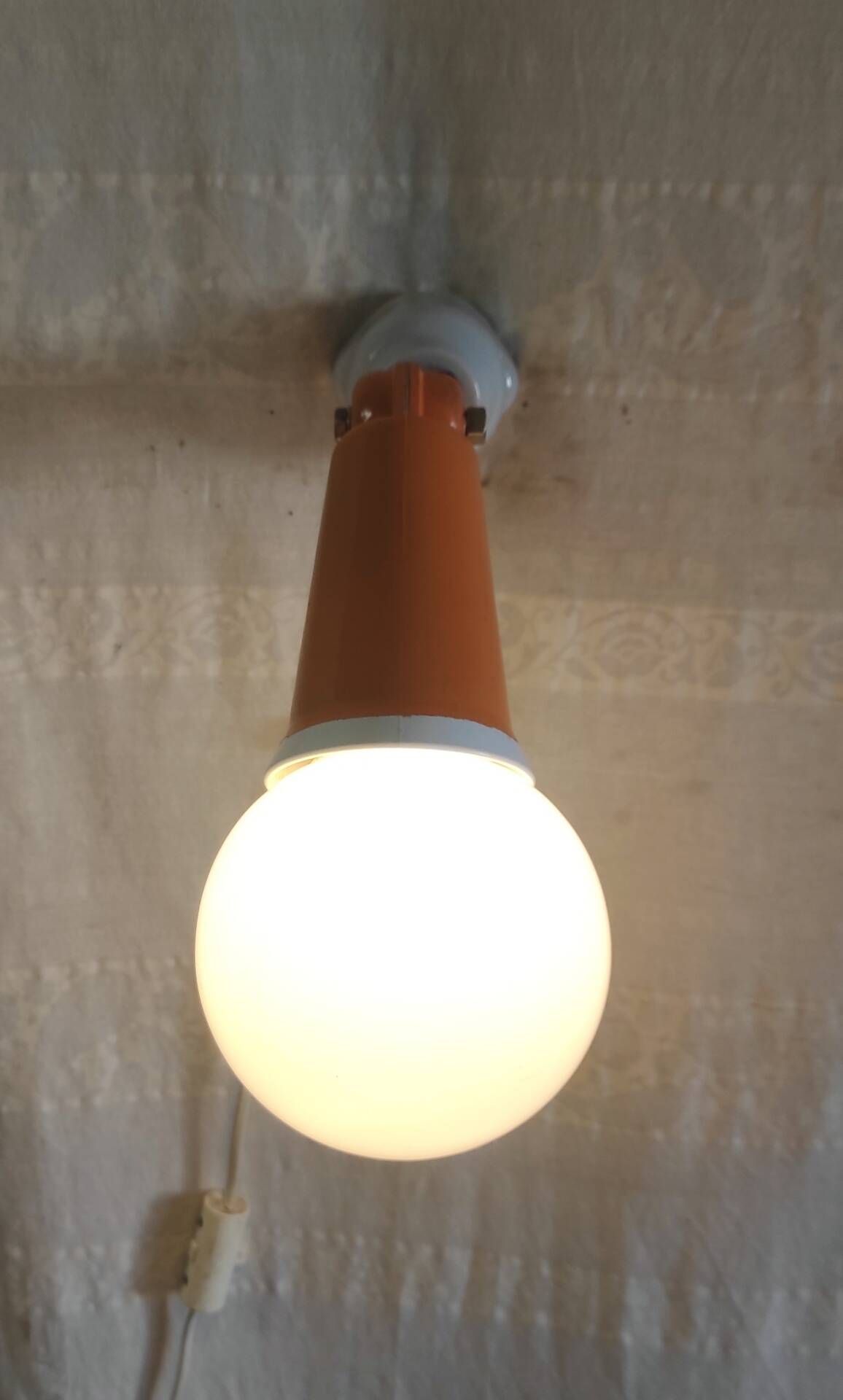 Spotlight by Lita in aluminium and porcelain - mid 20th century.