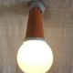 Spotlight by Lita in aluminium and porcelain - mid 20th century.
