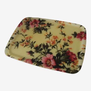 Flowered tray