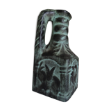 Original pitcher in sandstone, green color