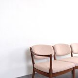 Canapé en teck norvégien par Fredrik A. Kayser et Adolf Relling pour Arnestad Bruk