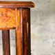 Bureau en loupe d'orme style Art Déco
