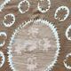 Vintage hand-embroidered tablecloth 153x154 cm