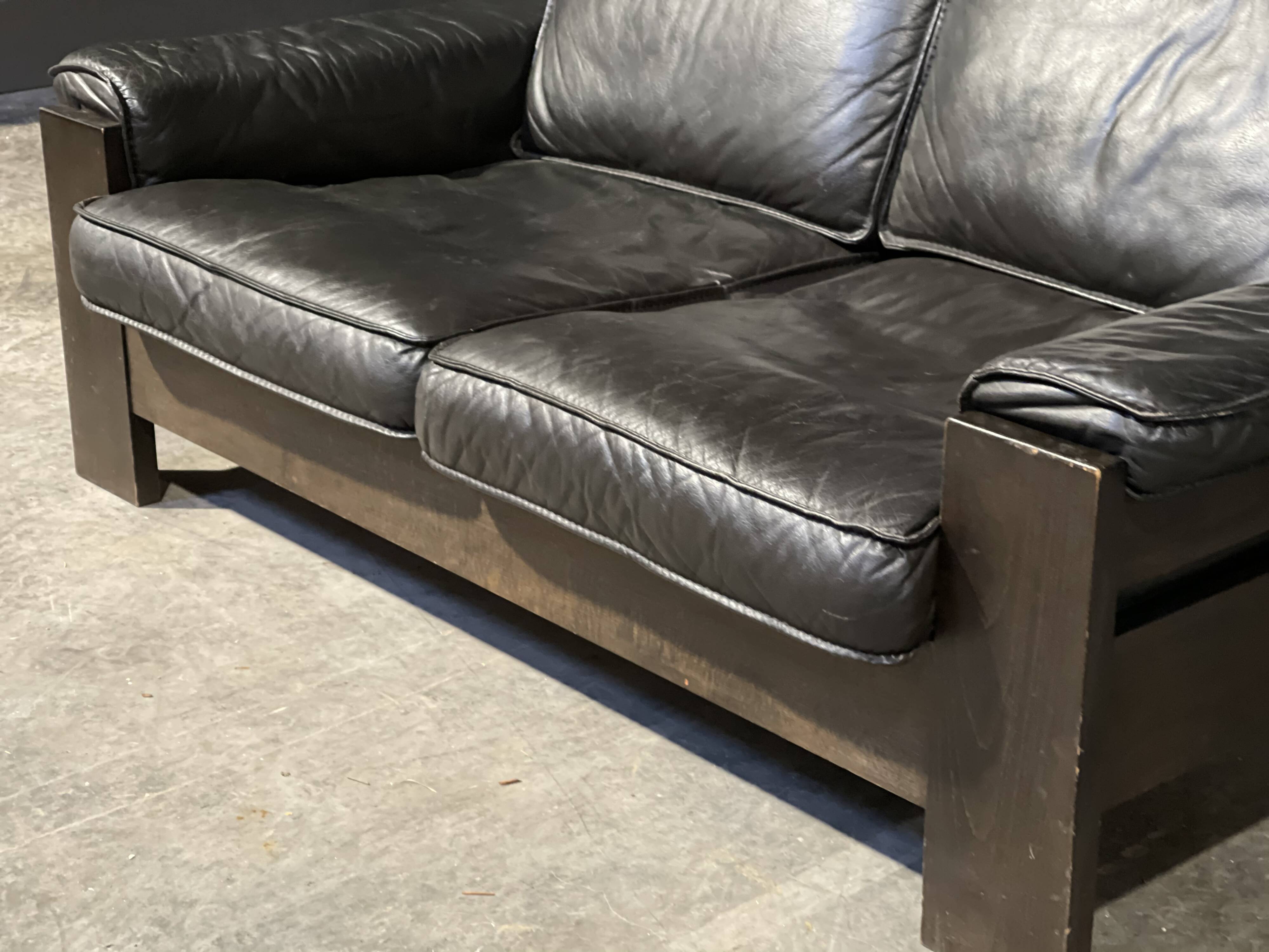 Vintage leather sofa