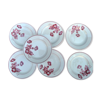 7 dessert plates