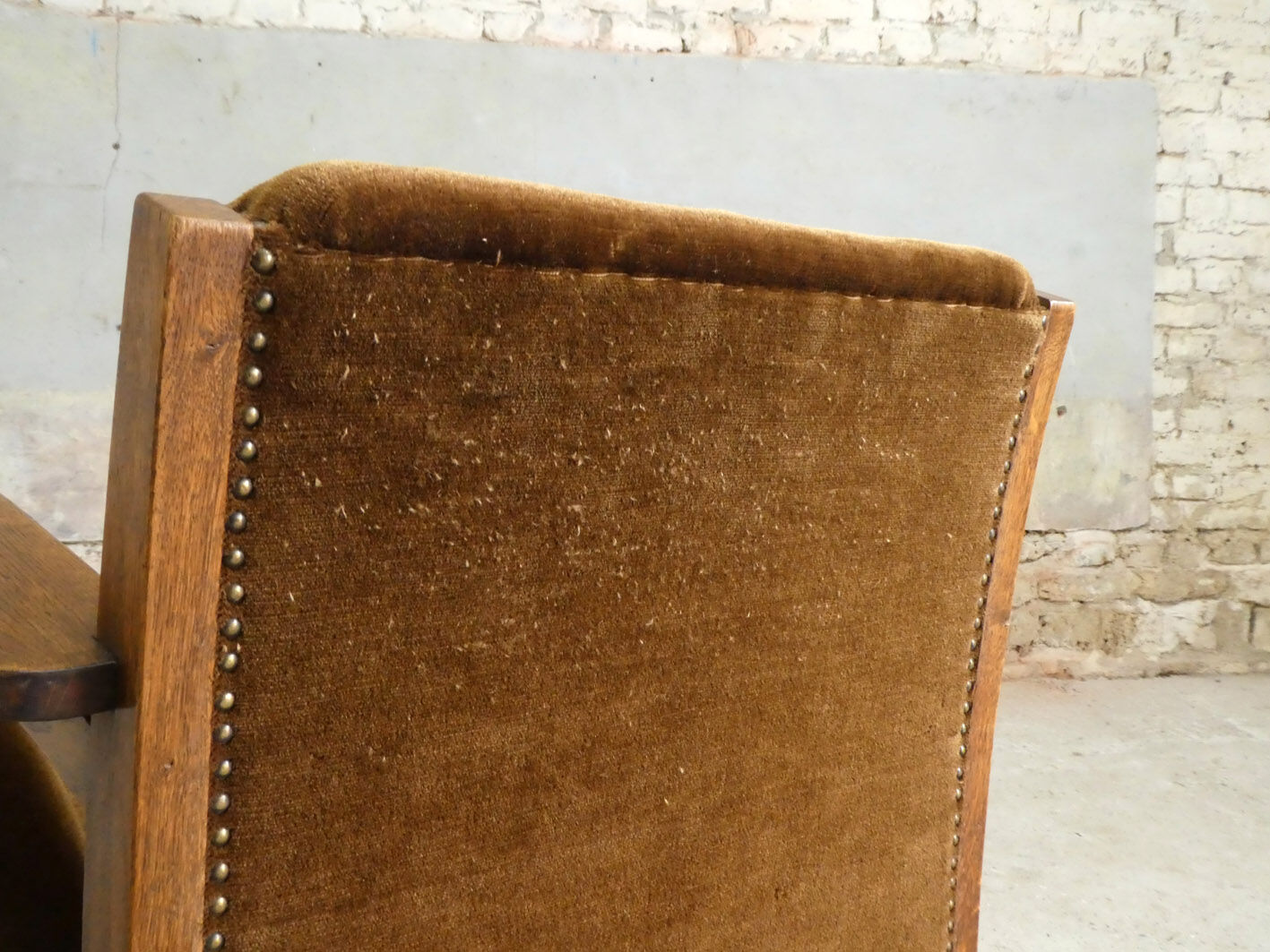 Modernist art deco armchair