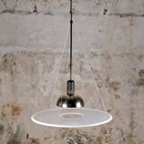 Paire de suspensions Frisbi 850, Achille Castiglioni pour Flos, 1970s