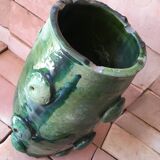 Tamegroute pottery in glazed terracotta