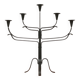 Brutalist Metal Candle Holder