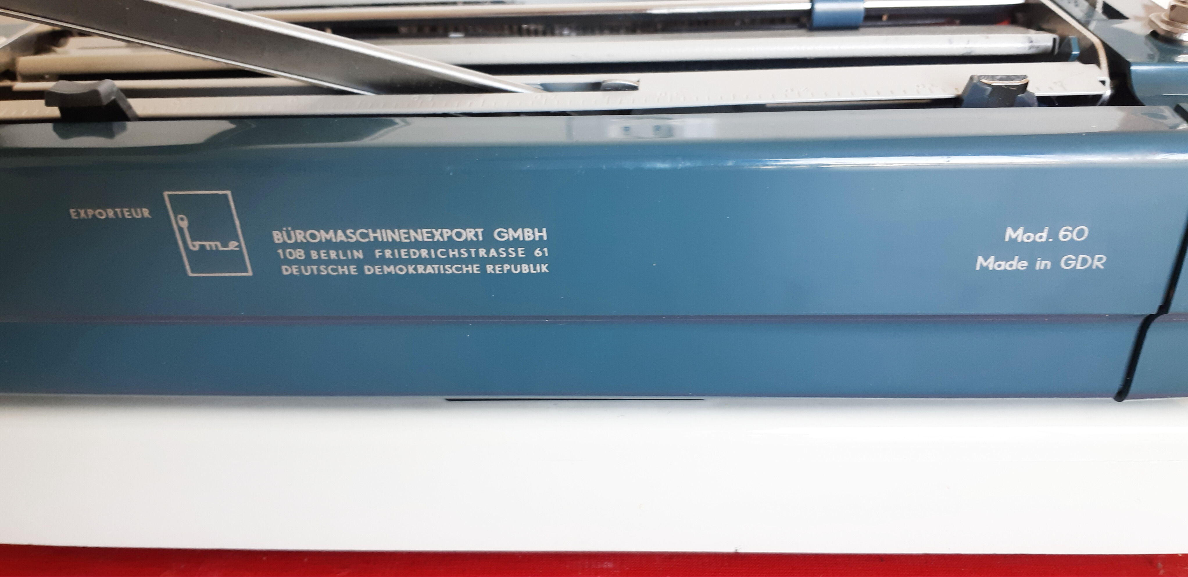 Erika portable typewriter