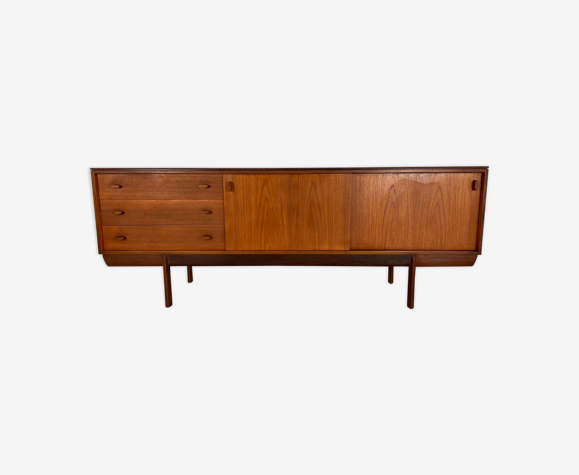 Enfilade en teck vintage des années 1960