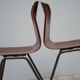 Paire de chaises pagholz 1960