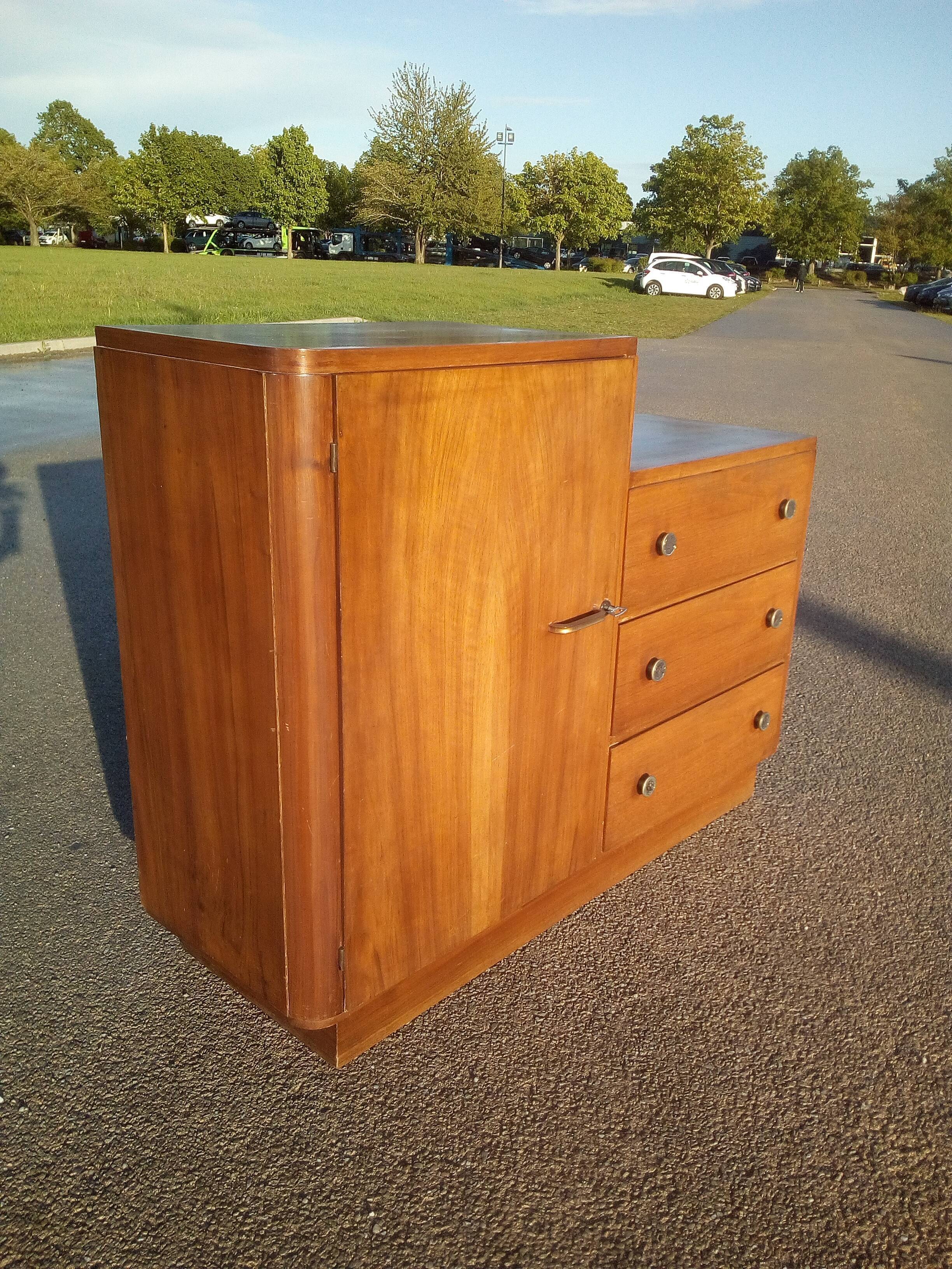 Asymetric furniture Art Deco