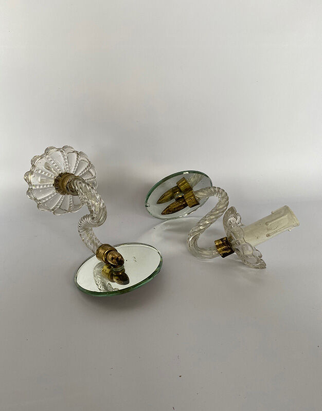 Pair of wall sconces