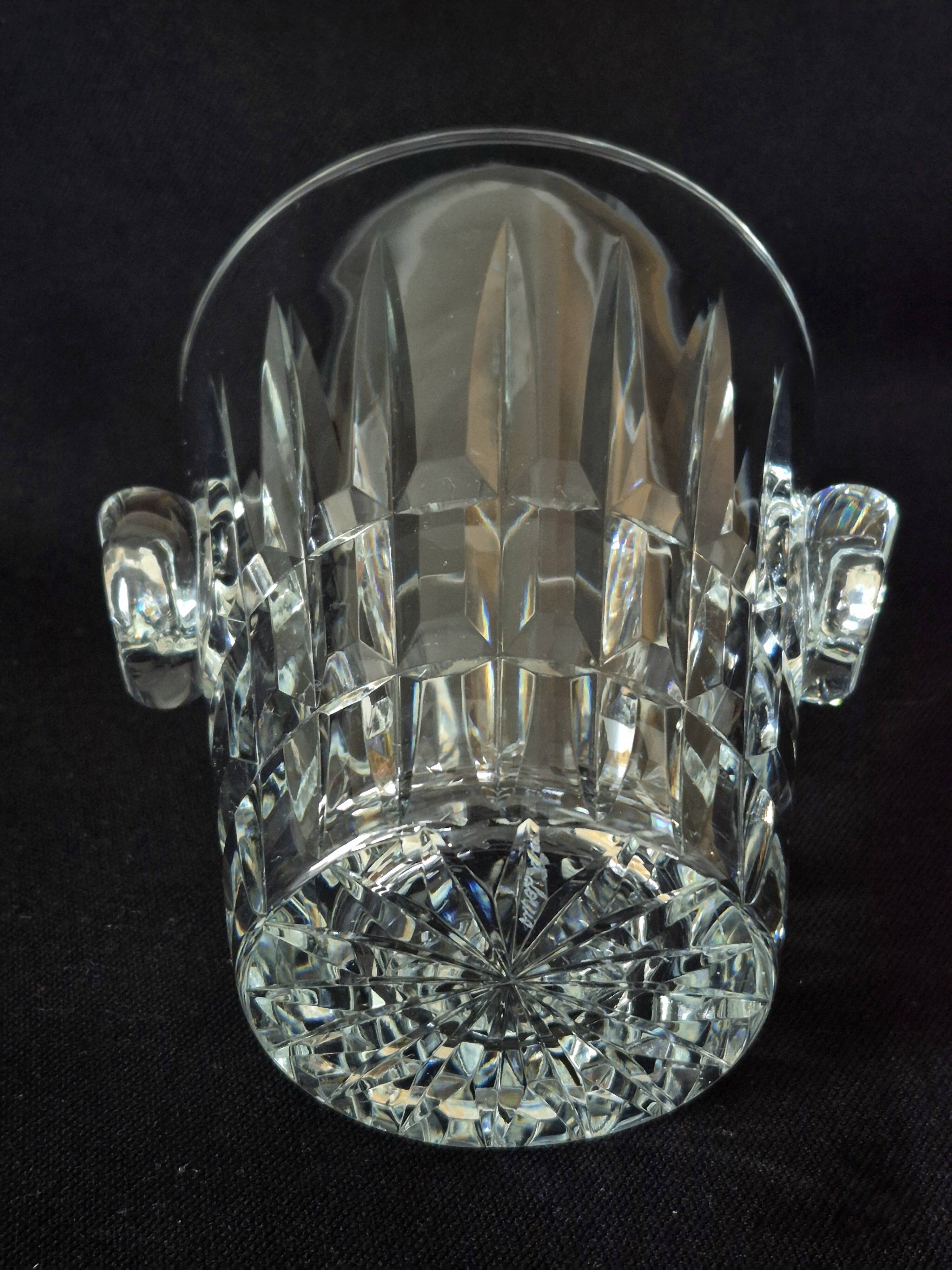 Saint Louis Manhattan A558 crystal ice bucket