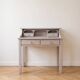 Retro painted wooden tiered desk