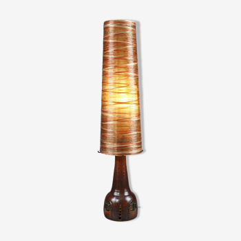 Large resin table lamp from the Accolay workshops, 70s