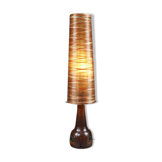 Large resin table lamp from the Accolay workshops, 70s