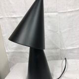 Black double cone lamp