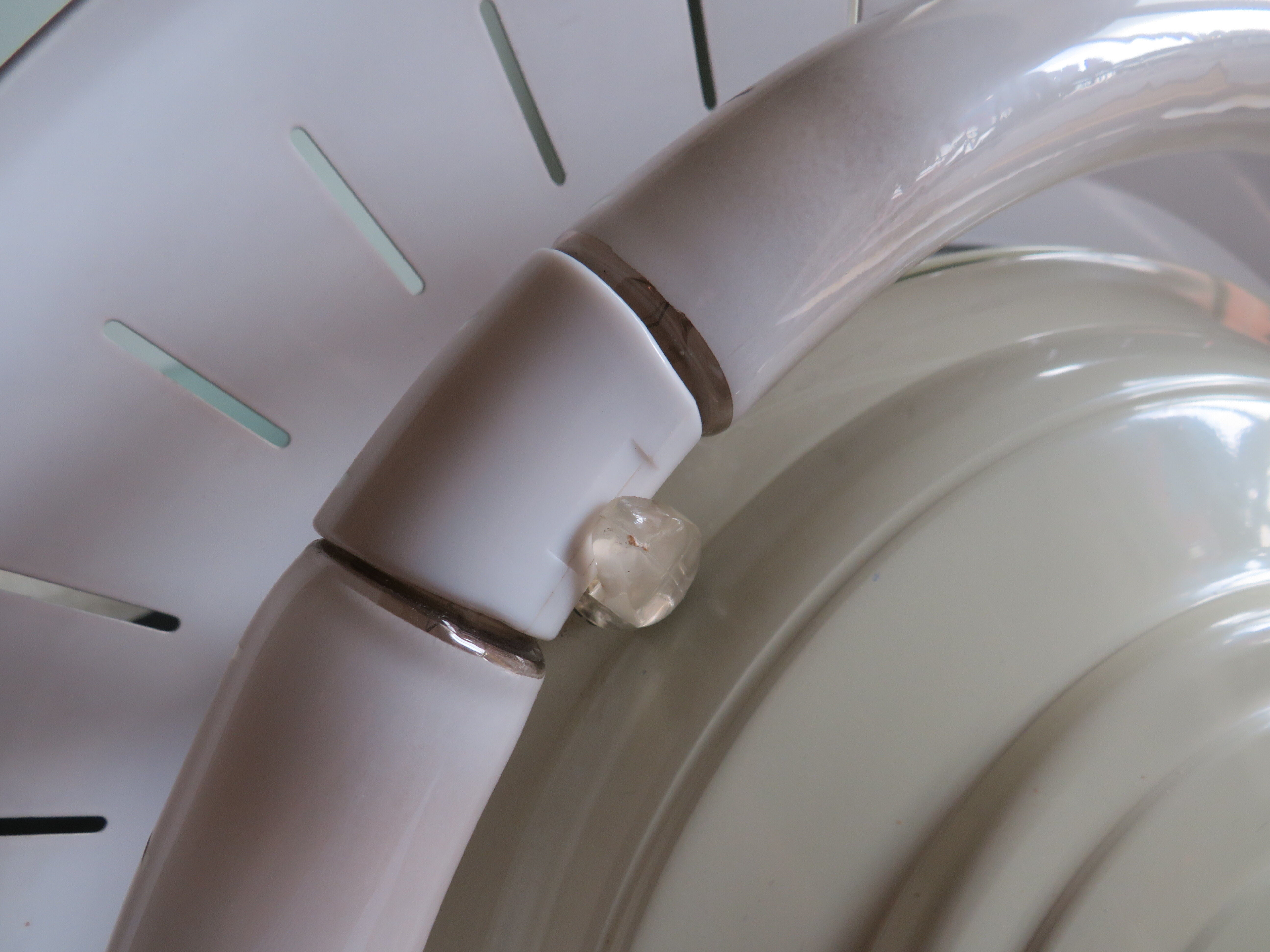 Vintage suspension lamp, Van Haute Belgium 1960