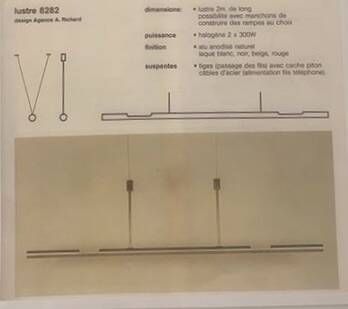 Alain Richard - Disderot suspension 8282 - little used - very good condition