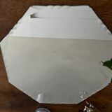 Octagonal beveled mirror 35 x 35 cm