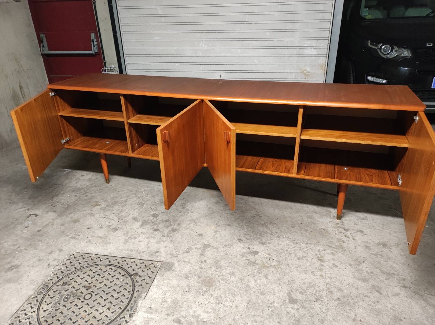 Vintage teak sideboard 1960
