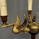 Lampadaire de style Empire. Bronze.