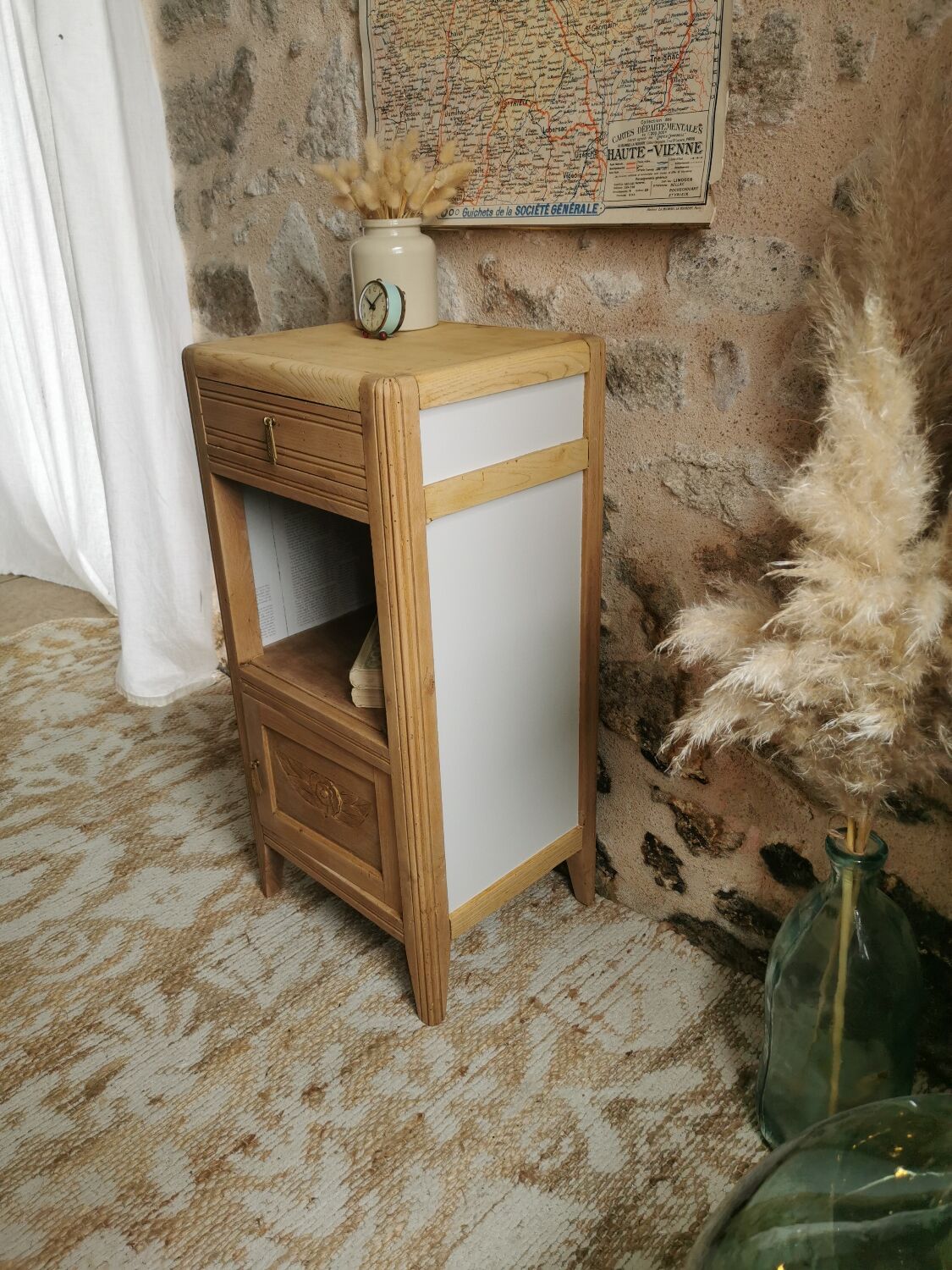 Art Deco Nightstand Fully Renovated
