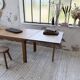 Oak farmhouse table 213-283cm with extension