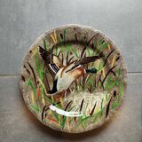 Gien Plate - Rambouillet Service
