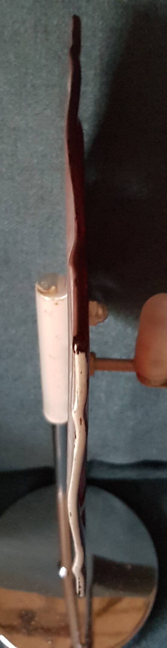 Late 70's psychedelic style reflective lamp