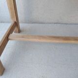 Solid wood farmhouse table