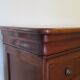 Fruit wood ogee chest of drawers - Louis Philippe style - 4 drawers - 1980s