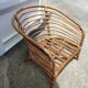 Rattan armchair