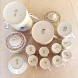 Art Deco porcelain coffee set - Ch. Ahrenfeldt - la maîtrise