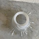 Art Nouveau style glass tulip lampshade