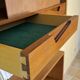 Teak wall secretary RIVAL, Vintage Scandinavian 1960s