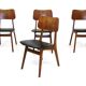 Set of 4 teak chairs, Boltinge Stole fabrik, Denmark, 1960
