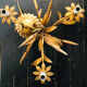 Florentine chandelier in wheat ear style by Hans Kögl Hollywood Regency
